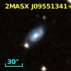 2MASX J09551341+3129302