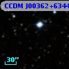 CCDM J00362+6344A