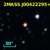 2MASS J00422295+6312366