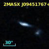 2MASX J09451767+2053285