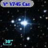 V* V745 Cas