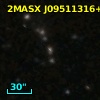 2MASX J09511316+1801430