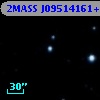 2MASS J09514161+1235493