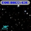 EXMS B0022+638