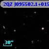 2QZ J095502.1+015110