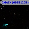2MASX J09551225+0040132
