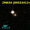 2MASX J09553413+0046520