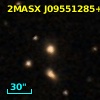 2MASX J09551285+0017052