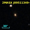 2MASX J09511349-0028518
