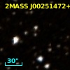 2MASS J00251472+6408280