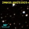 2MASS J00251925+6407379