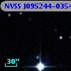 NVSS J095244-035407