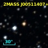 2MASS J00511407+6238158