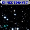 Cl* NGC 7209     VS       7