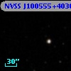 NVSS J100555+403009