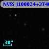 NVSS J100024+374657