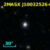 2MASX J10032526+3702154