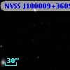 NVSS J100009+360911