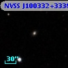 NVSS J100332+333817