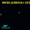 NVSS J100416+331335