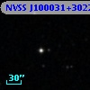 NVSS J100031+302236