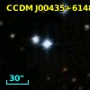 CCDM J00435+6148A
