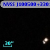 NVSS J100500+330116