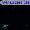 NVSS J100244+285850