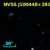 NVSS J100448+281933