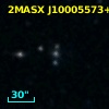 2MASX J10005573+2854140