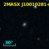 2MASX J10010281+2853130