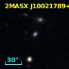 2MASX J10021789+2853529