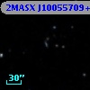 2MASX J10055709+2850197