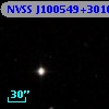 NVSS J100549+301032