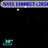 NVSS J100057+265621