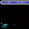 NVSS J100123+250616