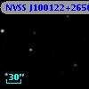 NVSS J100122+265612