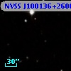 NVSS J100136+260016