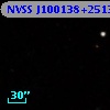 NVSS J100138+251334