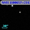 NVSS J100657+231332