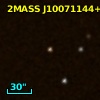 2MASS J10071144+2203380