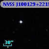 NVSS J100129+221526