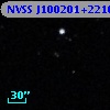 NVSS J100201+221009