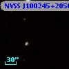NVSS J100245+205630