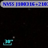 NVSS J100316+210347