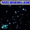 NVSS J010301+630337