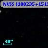 NVSS J100235+151502