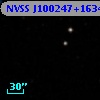 NVSS J100247+163428