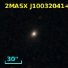 2MASX J10032041+1303335
