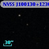 NVSS J100130+123627